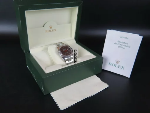 Nice Replica Rolex Datejust Turn-o-graph 116264 Automatic Movement 36mm Steel Case Mens/unisex Watch - Image 4