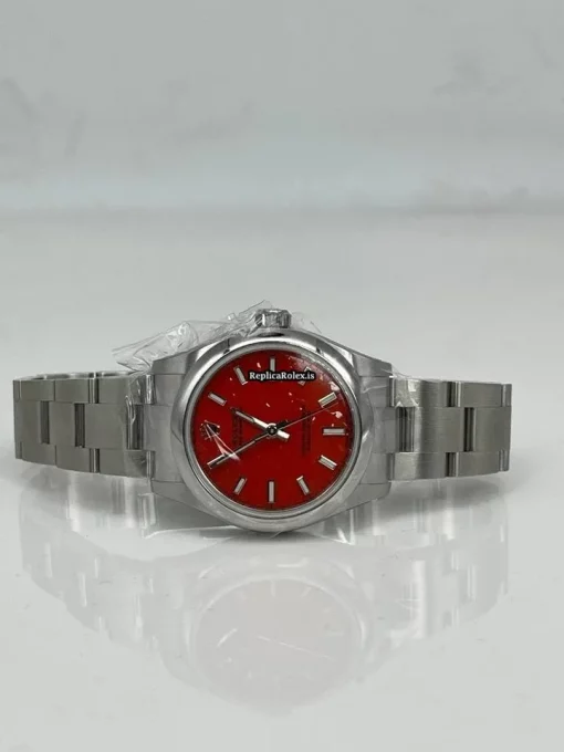 Quality Replica Rolex Oyster Perpetual 31 277200 Caliber 2232 Automatic Movement 31mm Steel Case Womens Watch - Image 2