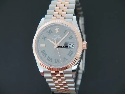 Great Clone Rolex Datejust 126231 Automatic Movement 36mm Gold/steel Case Mens/unisex Watch