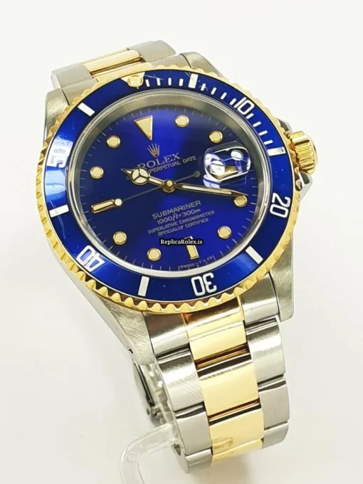 Pleasing Imitation Rolex Submariner Date 16613 Caliber 3135 Automatic Movement 40mm Gold/steel Case Mens/unisex Watch