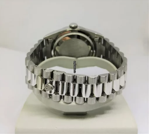 Unique Knockoff Rolex Day-date 36 18239 Caliber 3155 Automatic Movement 36mm White Gold Case Mens/unisex Watch - Image 4