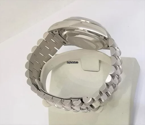 Unique Knockoff Rolex Day-date 36 18239 Caliber 3155 Automatic Movement 36mm White Gold Case Mens/unisex Watch - Image 6