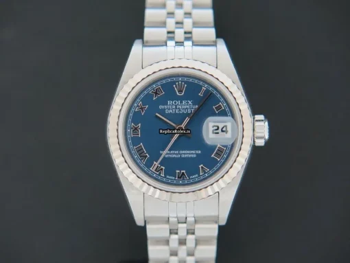 Mind-boggling Replica Rolex Lady-datejust 79174 Automatic Movement 26mm Steel Case Womens Watch - Image 2