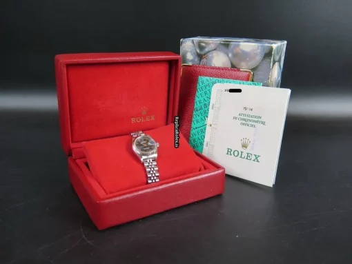 Mind-boggling Replica Rolex Lady-datejust 79174 Automatic Movement 26mm Steel Case Womens Watch - Image 4