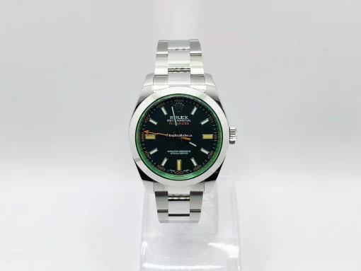 Top Replica Rolex Milgauss 116400gv Caliber 3131 Automatic Movement 40mm Steel Case Mens/unisex Watch