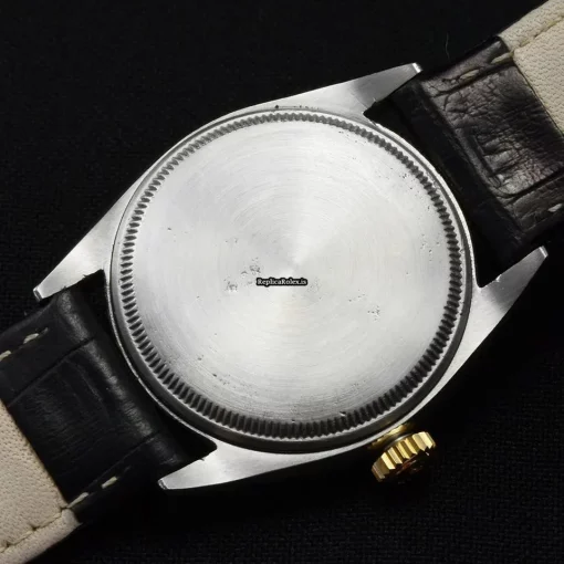 Fantastic Replica Rolex Bubble Back 6084 Automatic Movement 34mm Gold/steel Case Mens/unisex Watch - Image 5