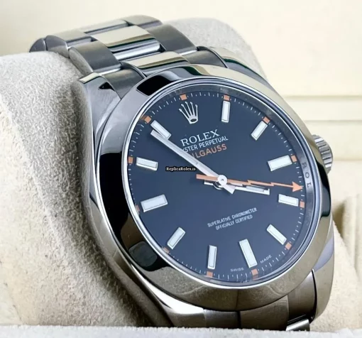 1:1 Clone Rolex Milgauss 116400 Caliber 3131 Automatic Movement 40mm Steel Case Mens/unisex Watch - Image 2