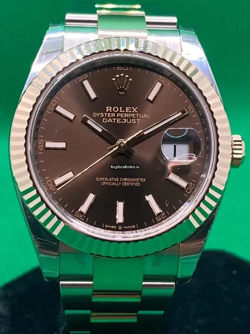 Wonderful Fake Rolex Datejust II 126331 Caliber 3235 Automatic Movement 41mm Gold/steel Case Mens/unisex Watch