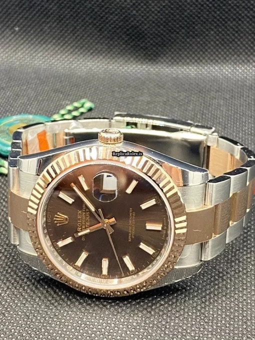 Wonderful Fake Rolex Datejust II 126331 Caliber 3235 Automatic Movement 41mm Gold/steel Case Mens/unisex Watch - Image 6
