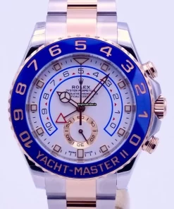Nice Replica Rolex Yacht-master II 116681 Automatic Movement 44mm Gold/steel Case Mens/unisex Watch