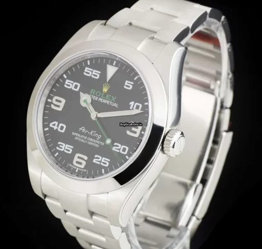 Great Replica Rolex Air King 116900 Automatic Movement 40mm Steel Case Mens/unisex Watch - Image 2