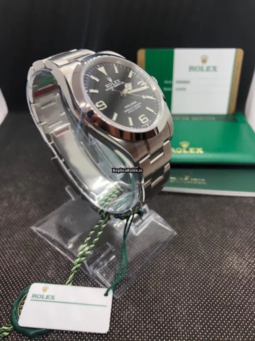 Incredible Replica Rolex Explorer 214270 Caliber 3132 Automatic Movement 39mm Steel Case Mens/unisex Watch - Image 10
