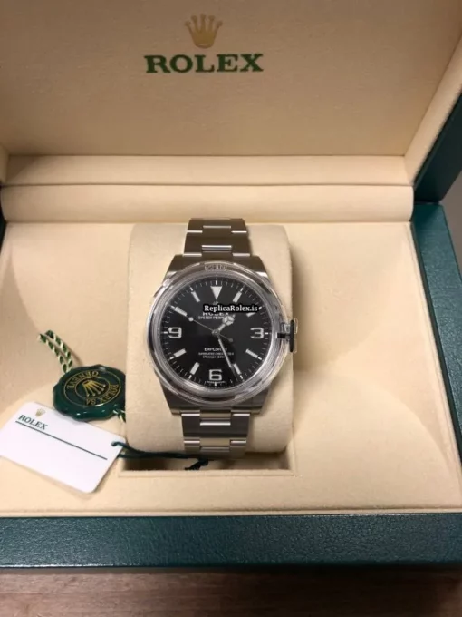 Incredible Replica Rolex Explorer 214270 Caliber 3132 Automatic Movement 39mm Steel Case Mens/unisex Watch - Image 15