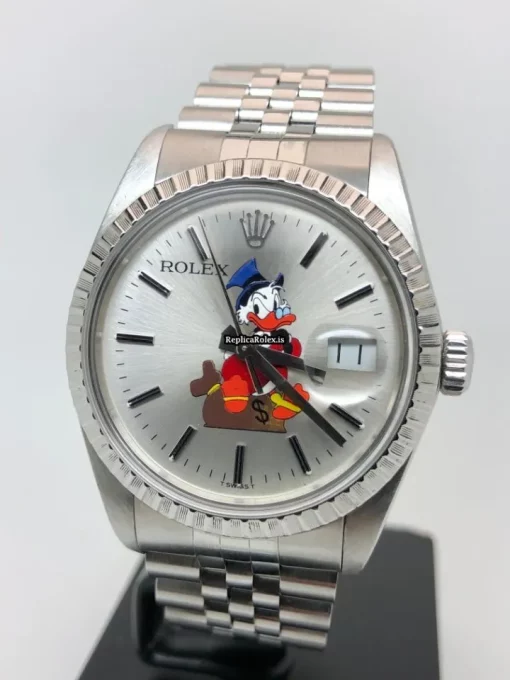 Remarkable Replica Rolex Datejust 16030 Caliber 3035 Automatic Movement 36x44mm Steel Case Mens/unisex Watch - Image 5