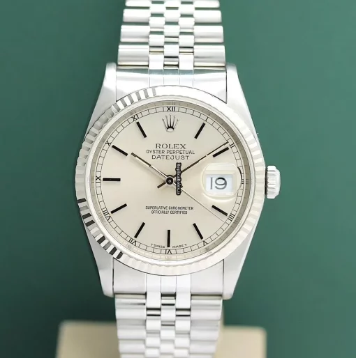 Inexpensive Replica Rolex Datejust 16234 Caliber 3135 Automatic Movement 36mm Steel Case Mens/unisex Watch - Image 4