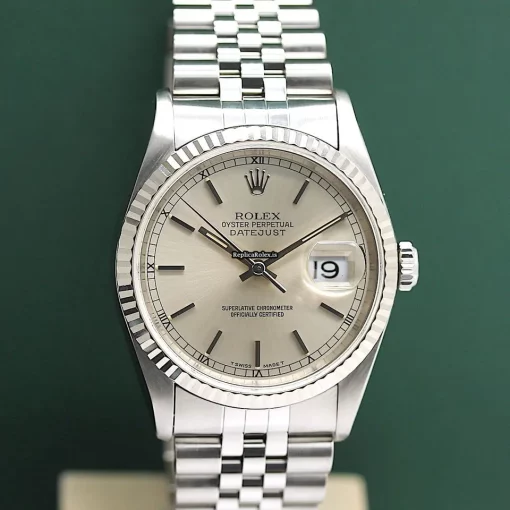 Inexpensive Replica Rolex Datejust 16234 Caliber 3135 Automatic Movement 36mm Steel Case Mens/unisex Watch - Image 7