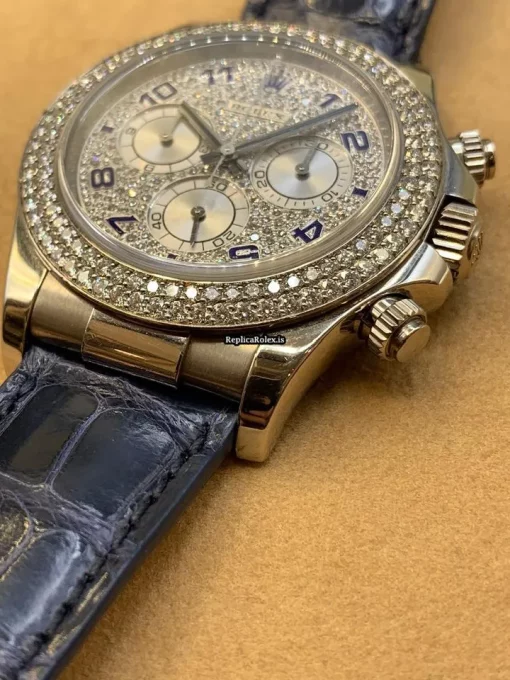 Wonderful Fake Rolex Daytona 116589 Automatic Movement 40mm White Gold Case Mens/unisex Watch - Image 4
