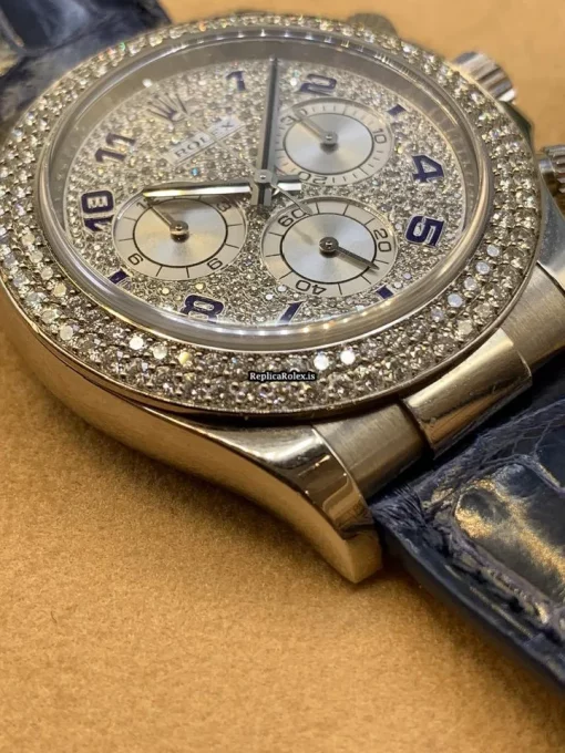 Wonderful Fake Rolex Daytona 116589 Automatic Movement 40mm White Gold Case Mens/unisex Watch - Image 5