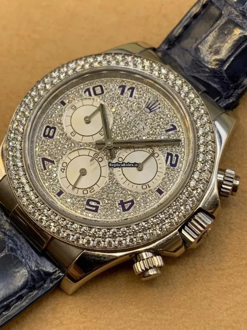 Wonderful Fake Rolex Daytona 116589 Automatic Movement 40mm White Gold Case Mens/unisex Watch - Image 6