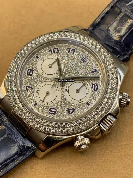Wonderful Fake Rolex Daytona 116589 Automatic Movement 40mm White Gold Case Mens/unisex Watch - Image 7