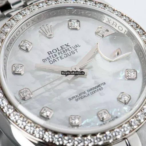 Reliable Replica Rolex Datejust 116244 Automatic Movement 36mm Steel Case Mens/unisex Watch - Image 7