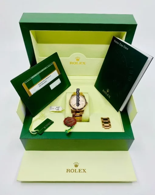 Unique Replica Rolex Day-date 36 118235f Caliber 3155 Automatic Movement 36mm Rose Gold Case Mens/unisex Watch - Image 2