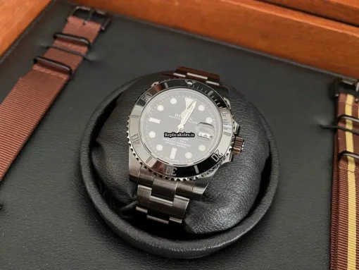 Neat Fake Rolex Submariner Date 116610ln Caliber 3135 Automatic Movement 40mm Steel Case Mens/unisex Watch - Image 2