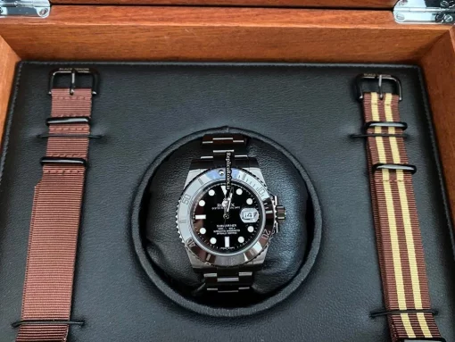 Neat Fake Rolex Submariner Date 116610ln Caliber 3135 Automatic Movement 40mm Steel Case Mens/unisex Watch - Image 4