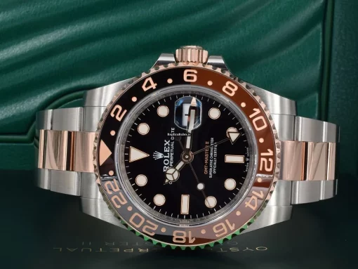 Well Made Fake Rolex Gmt-master II 126711chnr Caliber 3285 Automatic Movement 40mm Gold/steel Case Mens/unisex Watch - Image 2