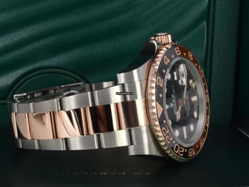 Well Made Fake Rolex Gmt-master II 126711chnr Caliber 3285 Automatic Movement 40mm Gold/steel Case Mens/unisex Watch - Image 4