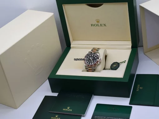 Well Made Fake Rolex Gmt-master II 126711chnr Caliber 3285 Automatic Movement 40mm Gold/steel Case Mens/unisex Watch - Image 7