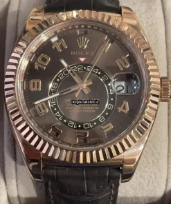 Recommend Fake Rolex Sky-dweller 326135 Automatic Movement 42mm Rose Gold Case Mens/unisex Watch