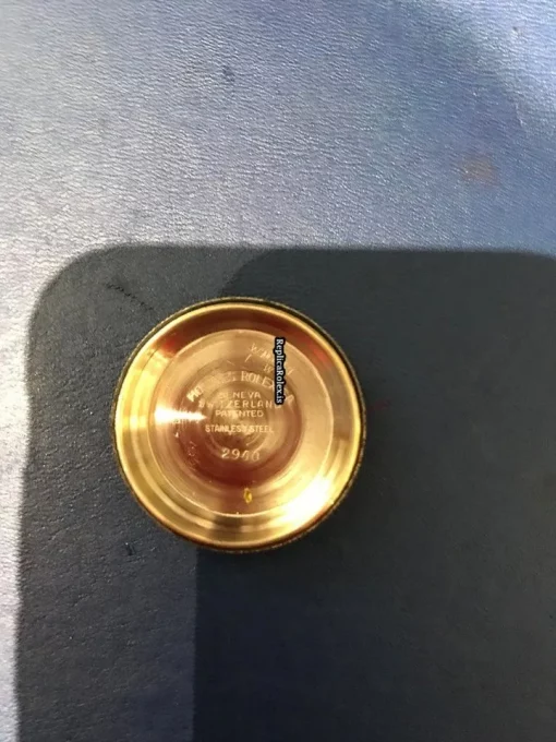 Well Made Fake Rolex Bubble Back 2940 Caliber 2940 Automatic Movement Gold/steel Case Mens/unisex Watch - Image 6