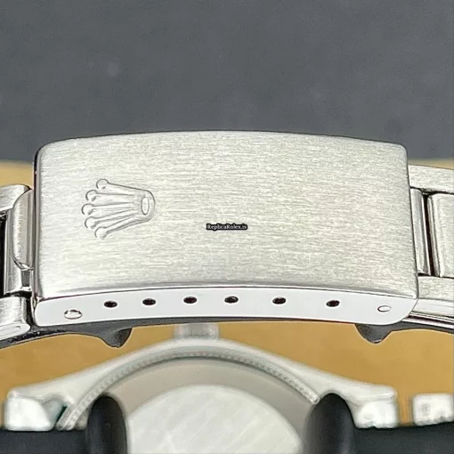 Great Replica Rolex Air King Precision 5500 Caliber 1520 Automatic Movement 34x40mm Steel Case Mens/unisex Watch - Image 7