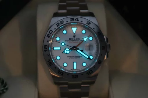 Reliable Copies Rolex Explorer II 216570 Caliber 3187 Automatic Movement 42mm Steel Case Mens/unisex Watch - Image 10
