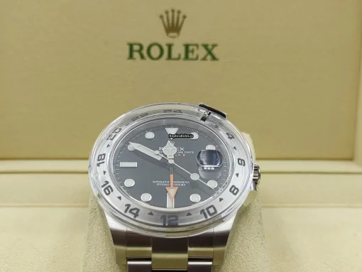 Top Replica Rolex Explorer II 216570 Caliber 3187 Automatic Movement 42mm Steel Case Mens/unisex Watch - Image 12