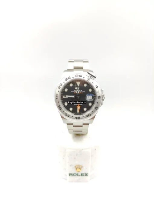 Top Replica Rolex Explorer II 216570 Caliber 3187 Automatic Movement 42mm Steel Case Mens/unisex Watch - Image 2