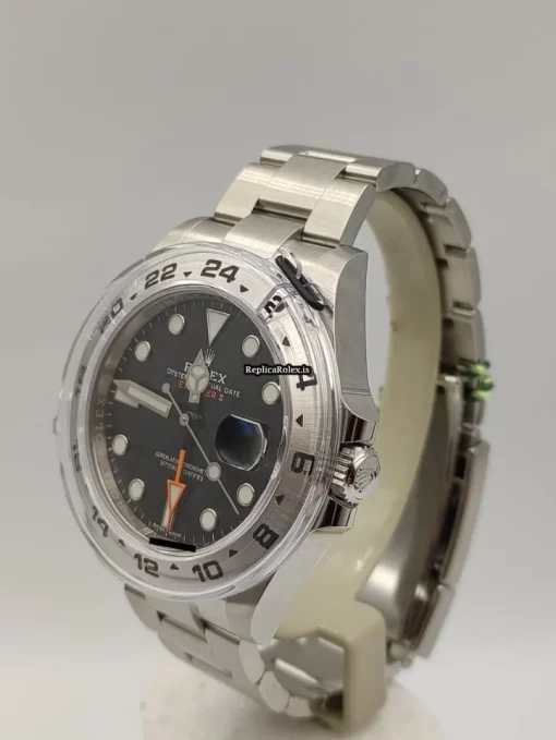 Top Replica Rolex Explorer II 216570 Caliber 3187 Automatic Movement 42mm Steel Case Mens/unisex Watch - Image 3