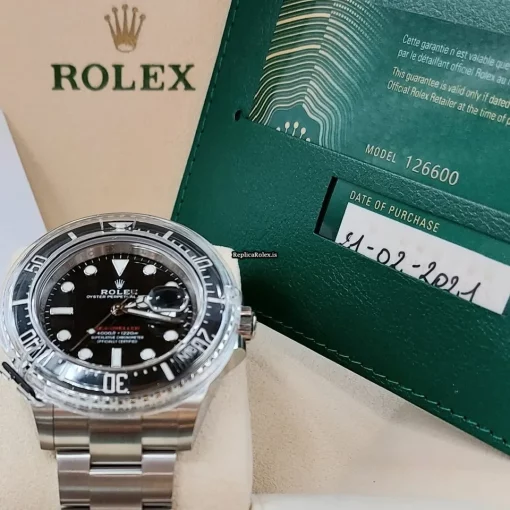 Popular Replica Rolex Sea-dweller 126600 Caliber 3235 Automatic Movement 43mm Steel Case Mens/unisex Watch - Image 12