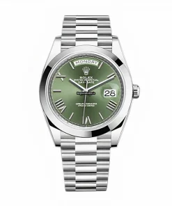 Cool Clone Rolex Day-date 40 228206 Caliber 3255 Automatic Movement 40x48mm Platinum Case Mens/unisex Watch