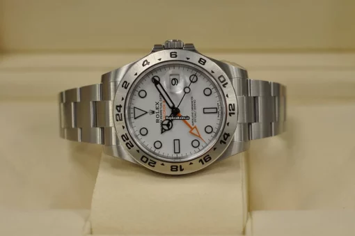1:1 Fake Rolex Explorer II 216570 Caliber 3187 Automatic Movement 42mm Steel Case Mens/unisex Watch - Image 2