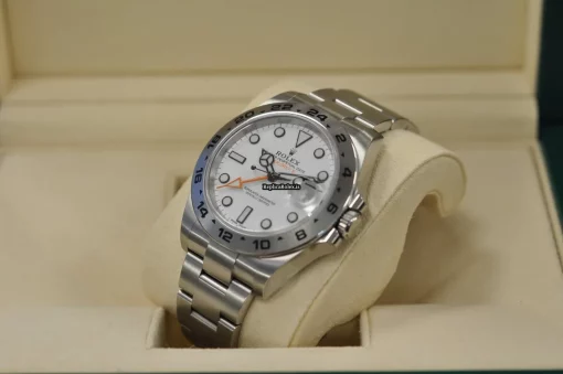 1:1 Fake Rolex Explorer II 216570 Caliber 3187 Automatic Movement 42mm Steel Case Mens/unisex Watch - Image 3