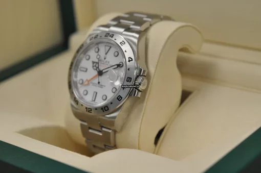 1:1 Fake Rolex Explorer II 216570 Caliber 3187 Automatic Movement 42mm Steel Case Mens/unisex Watch - Image 6