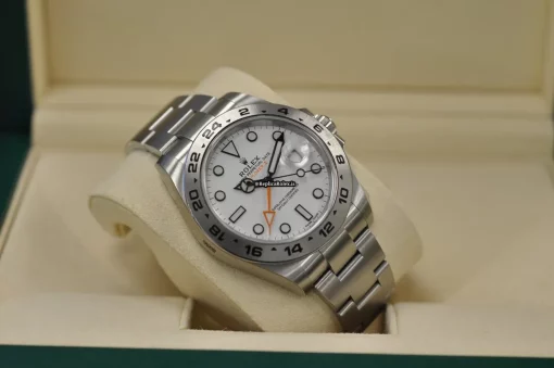 1:1 Fake Rolex Explorer II 216570 Caliber 3187 Automatic Movement 42mm Steel Case Mens/unisex Watch - Image 8