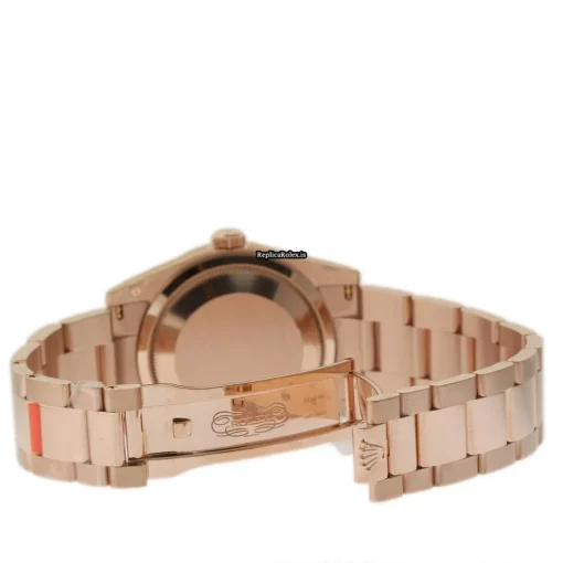 Fabulous Replica Rolex Day-date 36 118205 Caliber 3155 Automatic Movement 36mm Rose Gold Case Mens/unisex Watch - Image 4
