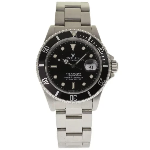 Quality Fake Rolex Submariner Date 16610 Automatic Movement 40mm Steel Case Mens/unisex Watch - Image 2