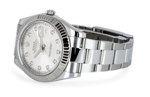 Recommend Replica Rolex Datejust II 116334 Caliber 3136 Automatic Movement 41mm White Gold Case Mens/unisex Watch - Image 5