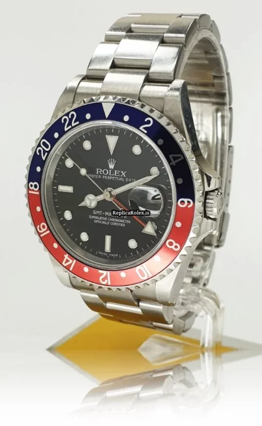 Good Replica Rolex Gmt-master II 16710t Caliber 3185 Automatic Movement 40mm Steel Case Mens/unisex Watch - Image 2