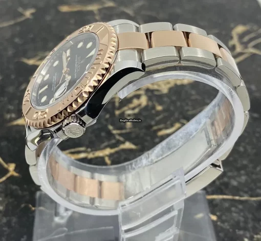 Wonderful Knockoff Rolex Yacht-master 37 268621 Caliber 2236 Automatic Movement 37mm Gold/steel Case Mens/unisex Watch - Image 5