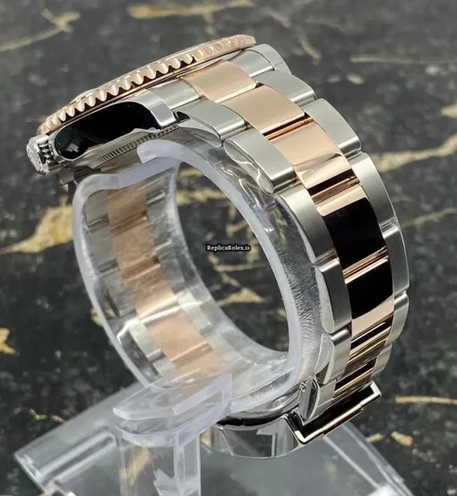 Wonderful Knockoff Rolex Yacht-master 37 268621 Caliber 2236 Automatic Movement 37mm Gold/steel Case Mens/unisex Watch - Image 6